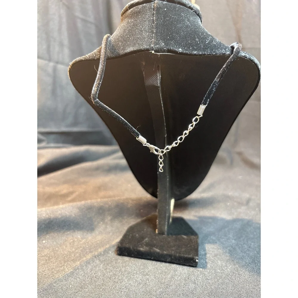 Handcrafted Blue Sea Glass Wire Wrapped‎ Pendant Necklace